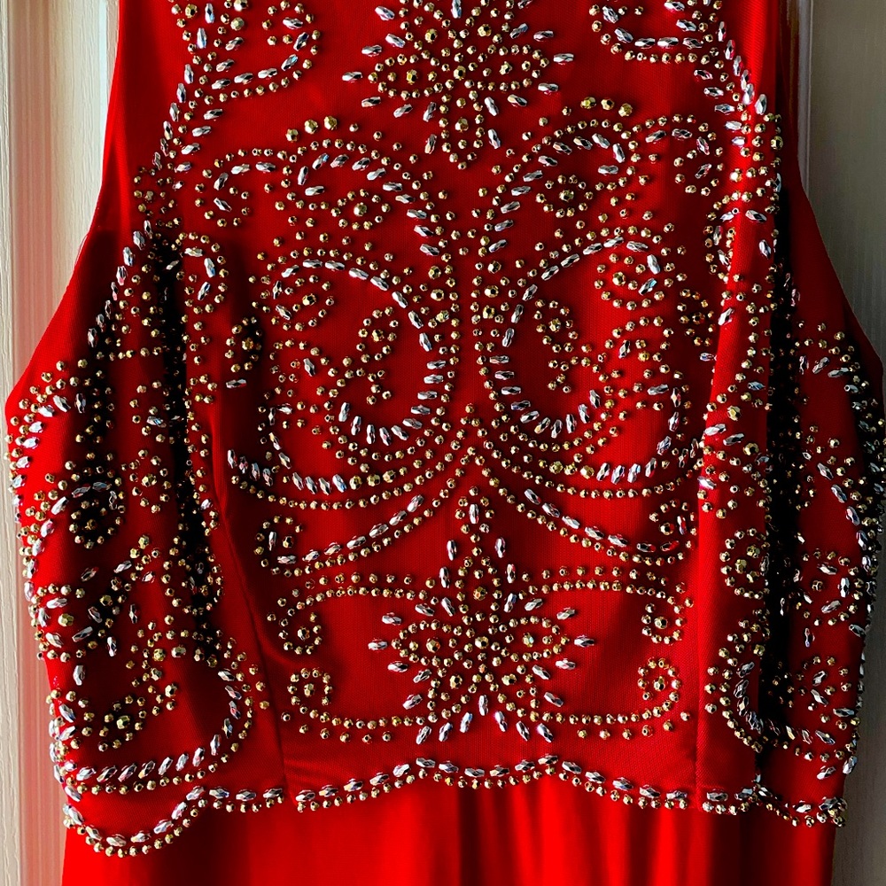 Jackie Jon New York Size 16 Red formal